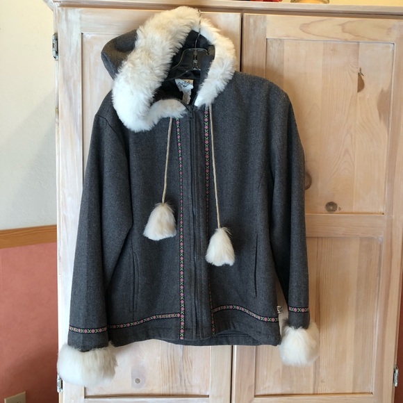 NWOT Girl Star wool blend jacket. - Picture 2 of 11